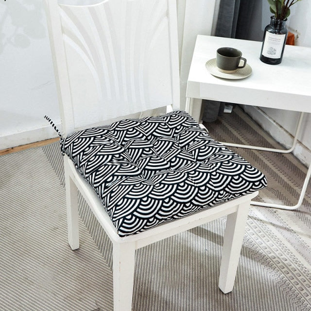 Coussin pour chaises carrée capitonné