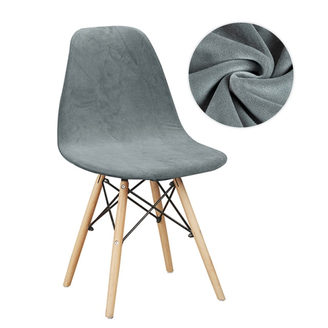 Housse pour chaise scandinave en tissu extensible