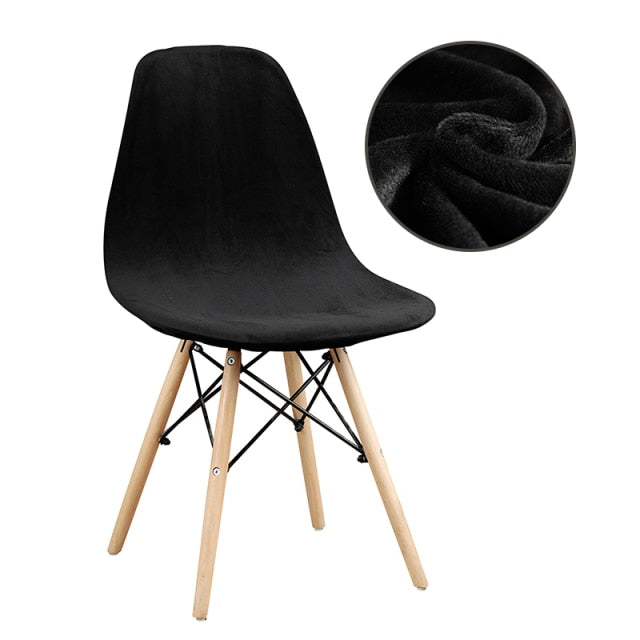 Housse pour chaise scandinave en tissu extensible