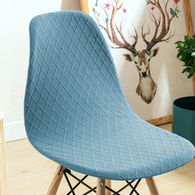 Housse pour chaise scandinave en tissu extensible