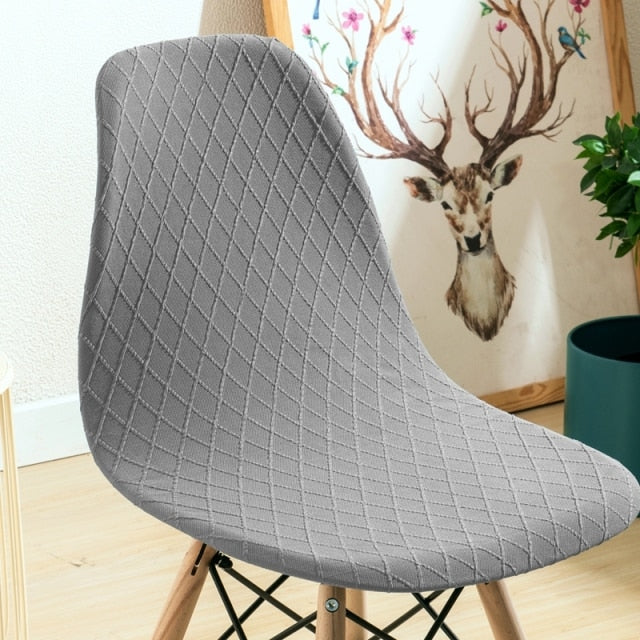 Housse pour chaise scandinave en tissu extensible