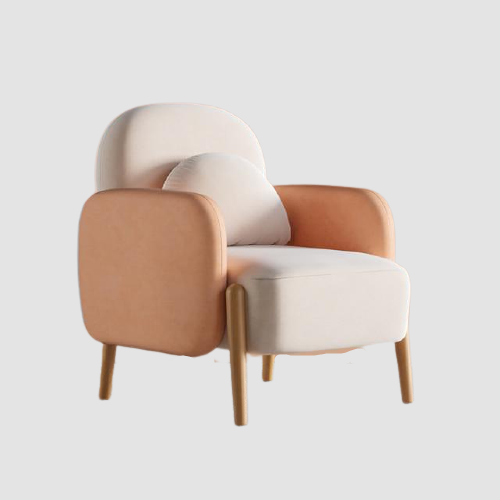 Fauteuil scandinave moderne confort