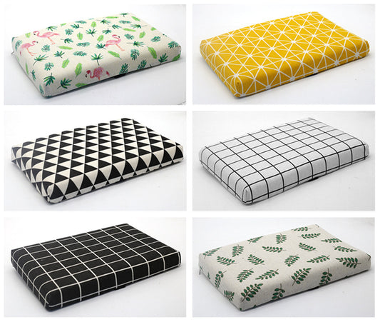 Coussin à mémoire de forme rectangulaire