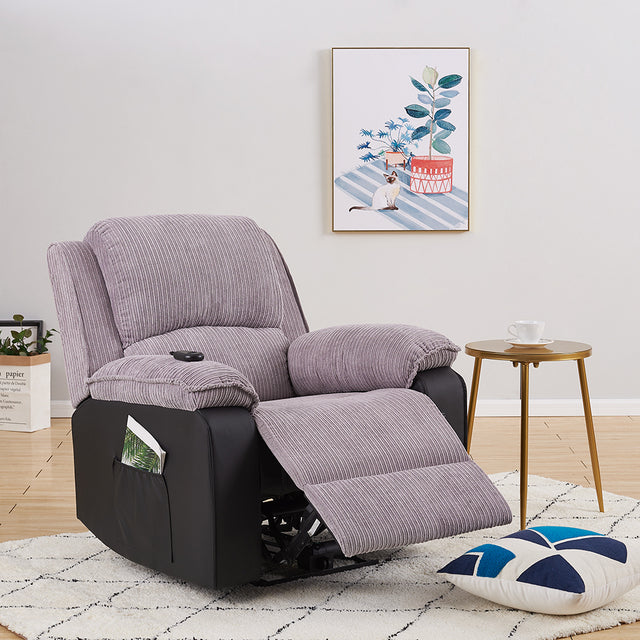 Fauteuil relax confort inclinable à commande électrique