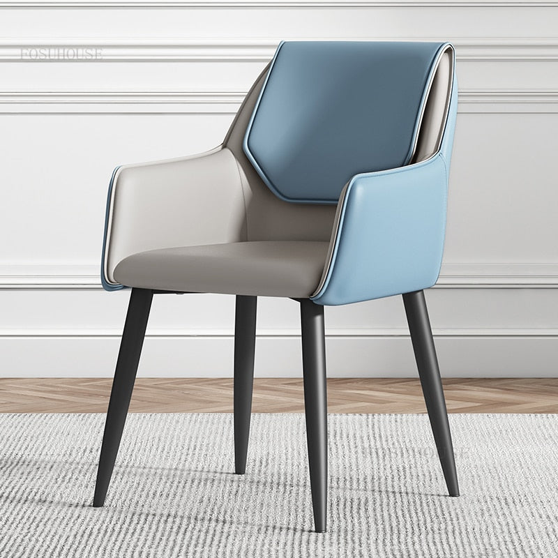 Chaise design déco archi avec empiècement