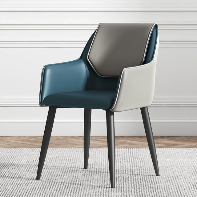 Chaise design déco archi avec empiècement