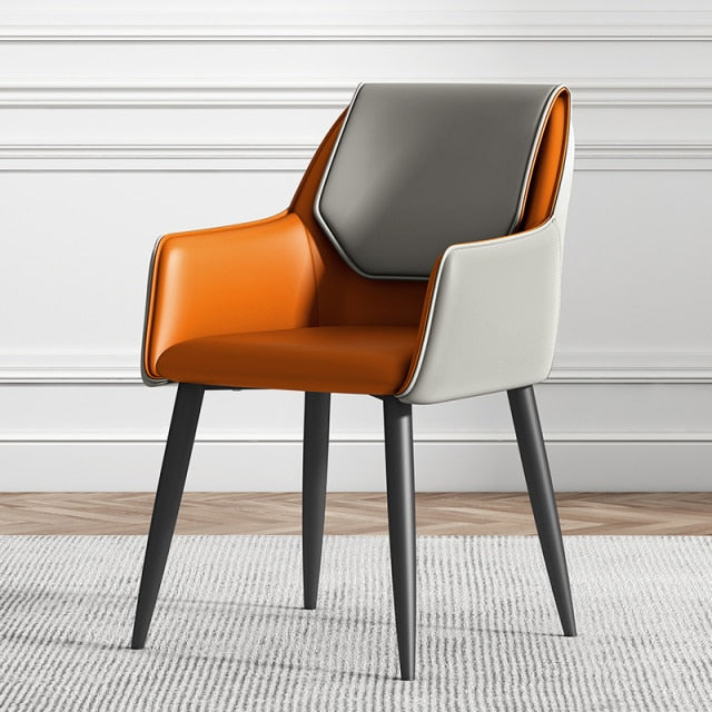 Chaise design déco archi avec empiècement