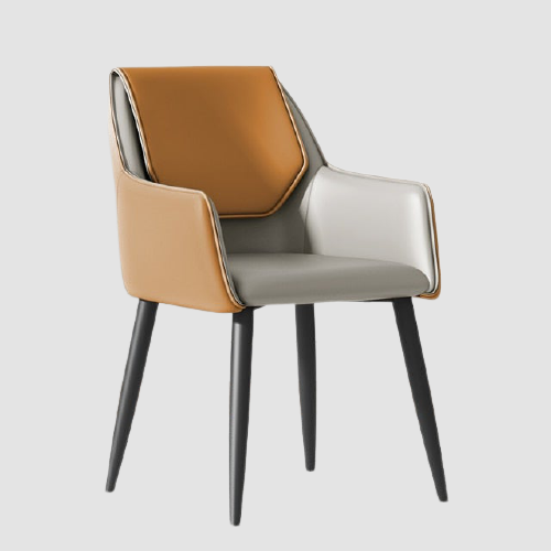 Chaise design déco archi avec empiècement