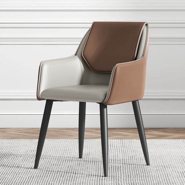 Chaise design déco archi avec empiècement