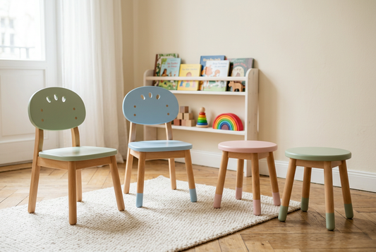 Quelle hauteur de chaise ou de tabouret pour un enfant ?