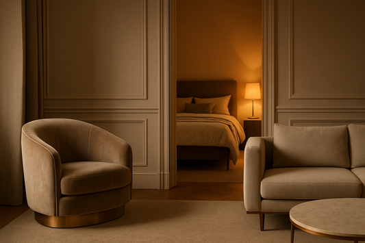 Du salon à la chambre: comment le choix des assises prépare un meilleur sommeil?