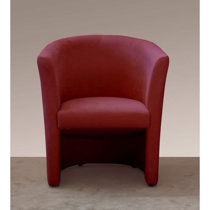 Fauteuil design confortable en tissu - TABBY