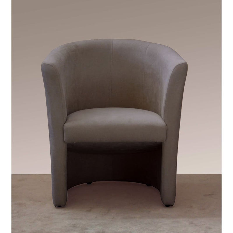 Fauteuil design confortable en tissu - TABBY