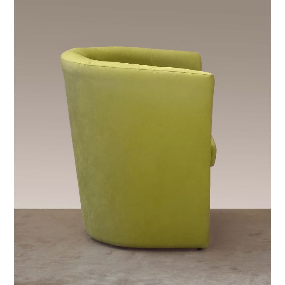 Fauteuil design confortable en tissu - TABBY