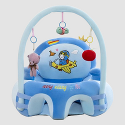 Fauteuil chambre bébé rembourré avec arche jouet intégrée