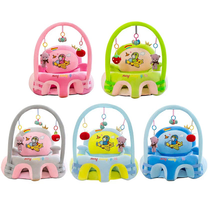 Fauteuil chambre bébé rembourré avec arche jouet intégrée