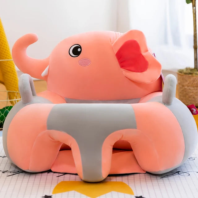 Fauteuil pour bebe en peluche elephant