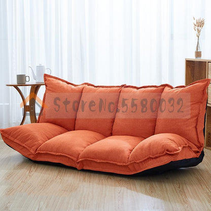 Canapé 3 places japonais en tissu ajustable