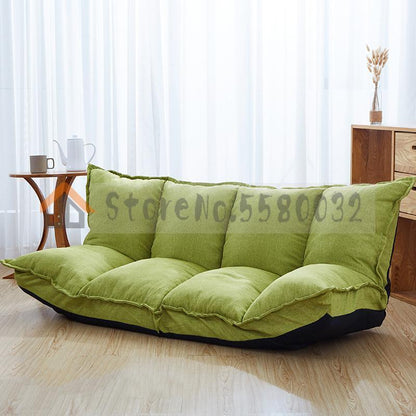 Canapé 3 places japonais en tissu ajustable