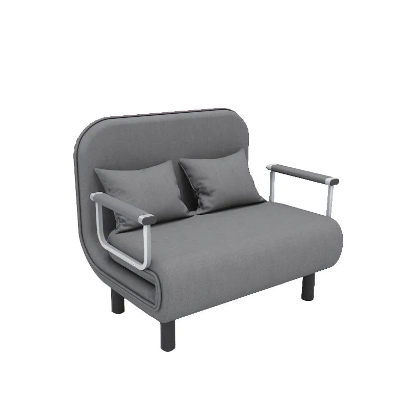 Fauteuil convertible 1 place largeur 65cm gris