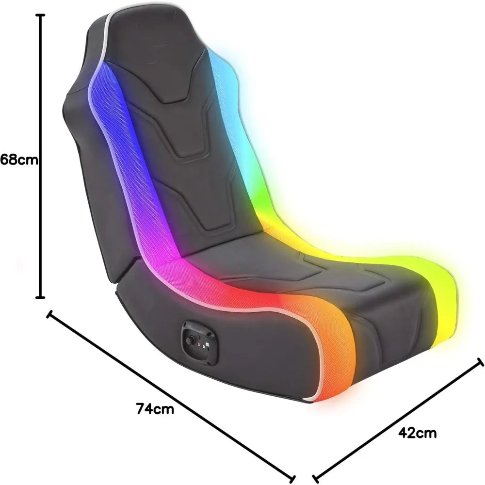 Fauteuil gamer sol électrique avec Led intégrée