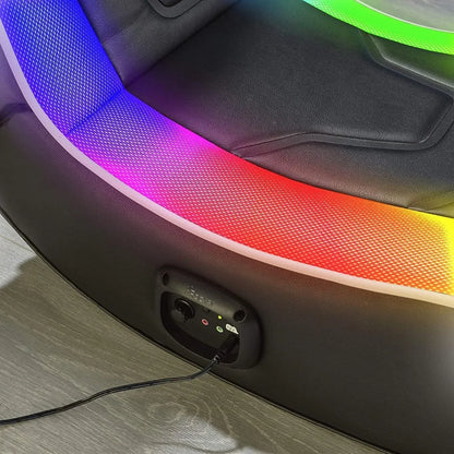 Fauteuil gamer sol électrique avec Led intégrée