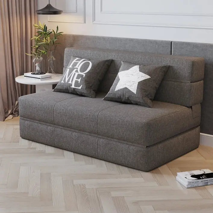 Canapé convertible minimaliste en tissu