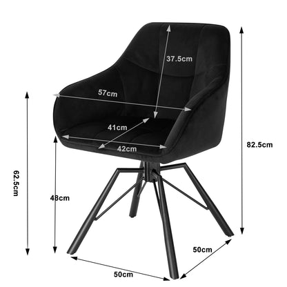 dimensions de cette chaise Chaise moderne rotative