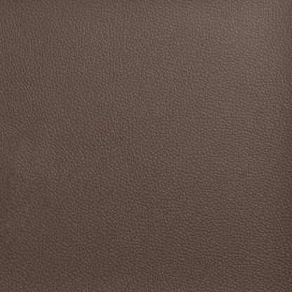Grain du similicuir marron du fauteuil chesterfield