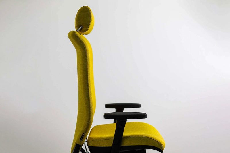 Chaise de bureau ergonomique professionnel en tissu STONG AUGUSTE STEELCUT