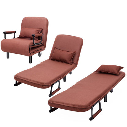 Fauteuil relax convertible en lit d'appoint une place