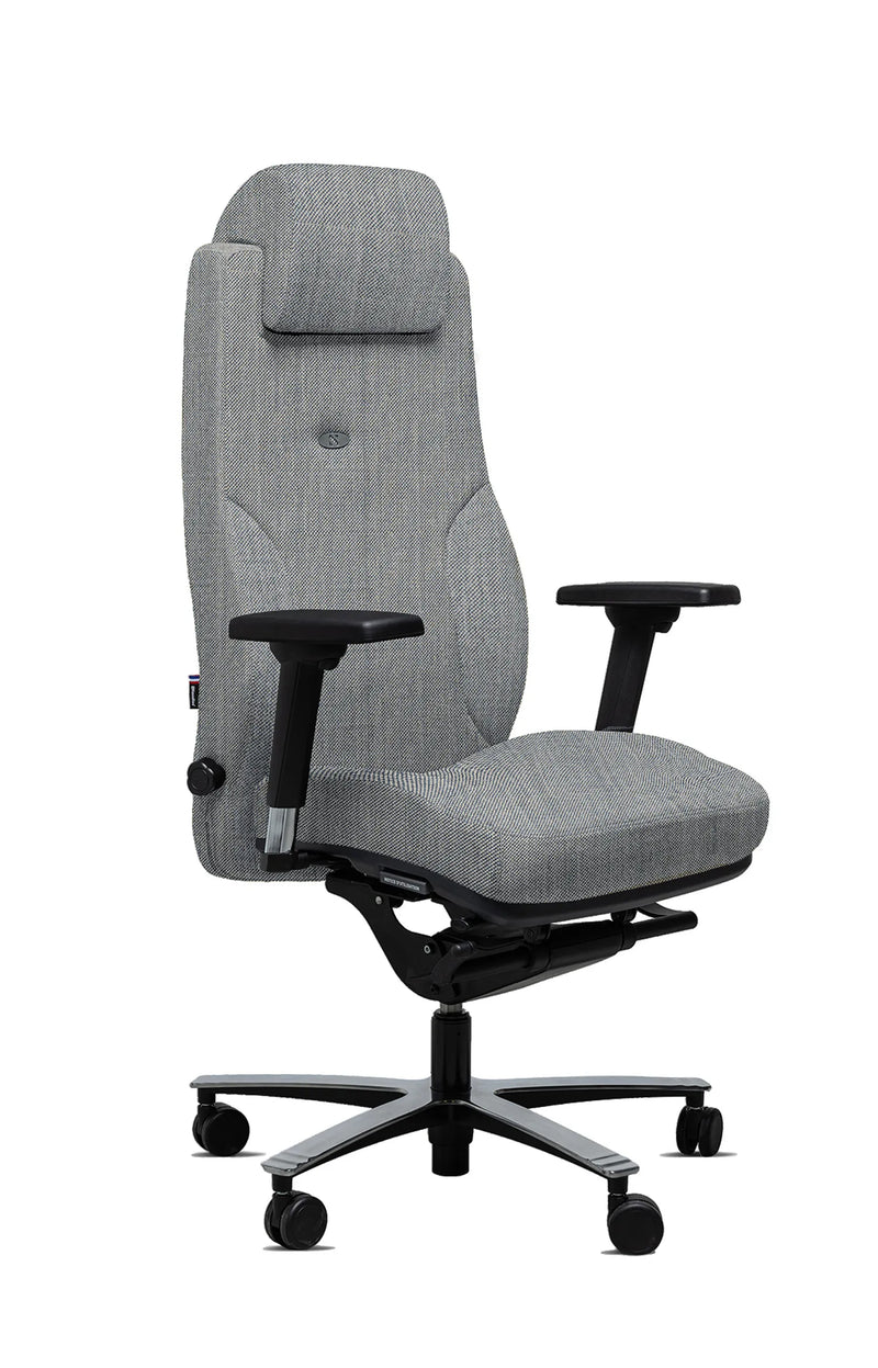 Chaise de bureau ergonomique design en tissu steelcut LEAD ERNEST