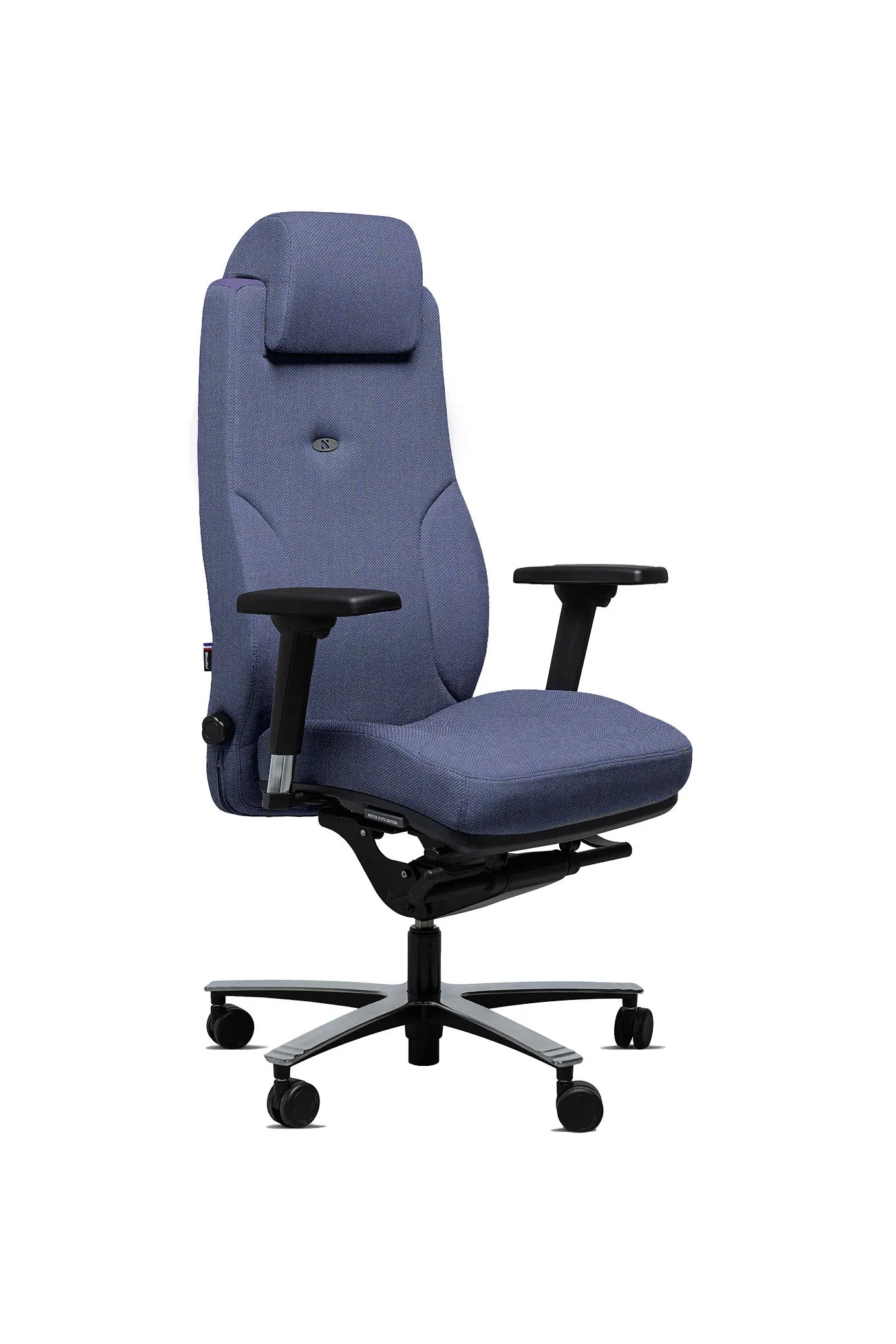 Chaise de bureau ergonomique design en tissu steelcut LEAD ERNEST