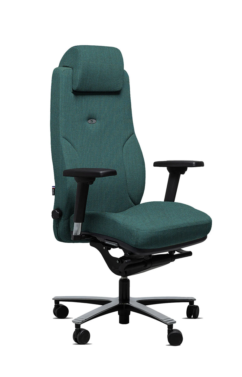 Chaise de bureau ergonomique design en tissu steelcut LEAD ERNEST