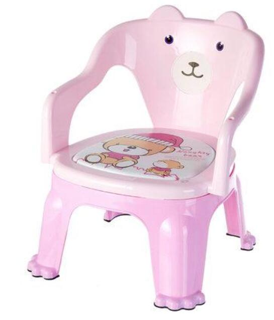 Chaise enfant en plastique thème nounours
