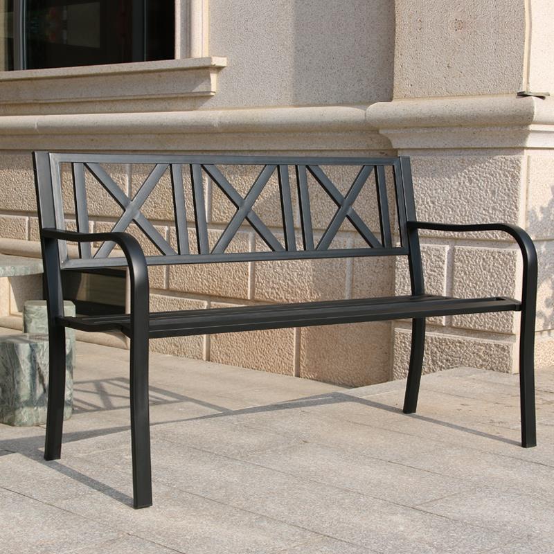 Banc de style industriel  moderne en fer