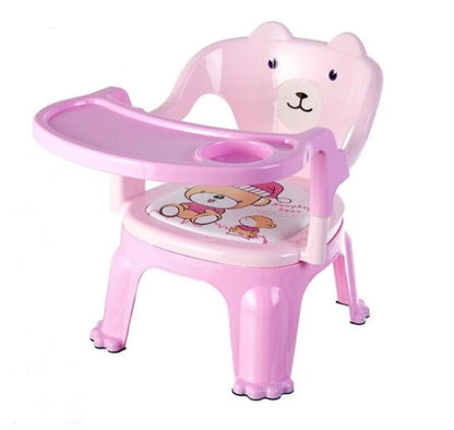 Chaise enfant en plastique thème nounours