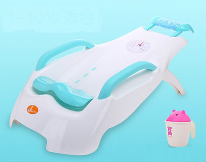 Transat de bain avec assise ergonomique ajustable