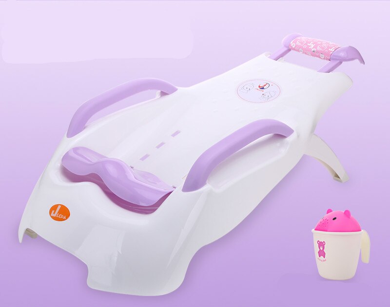 Transat de bain avec assise ergonomique ajustable