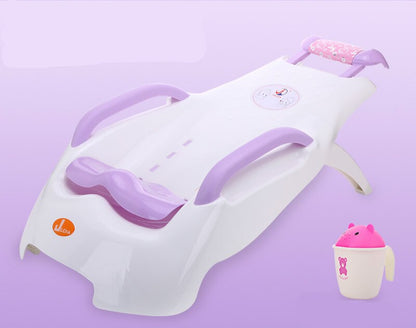 Transat de bain avec assise ergonomique ajustable