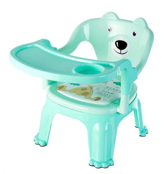 Chaise enfant en plastique thème nounours