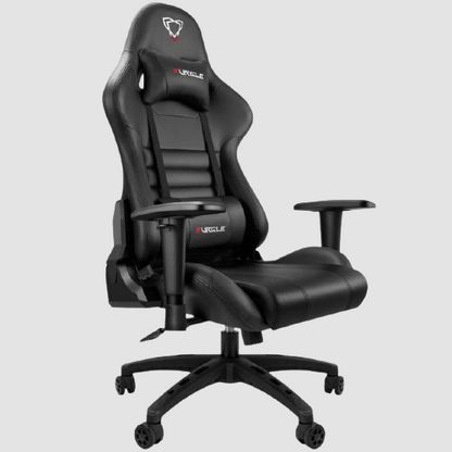 Chaise de bureau ergonomique sur roulettes avec accoudoirs GAMY noire