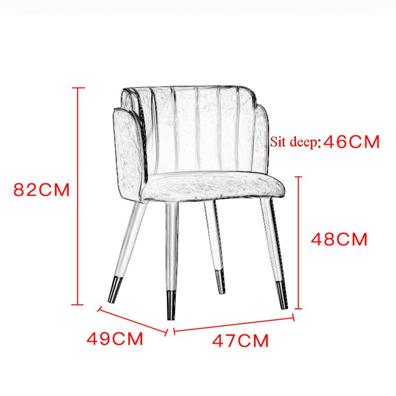 chaise moderne