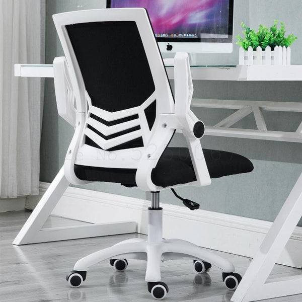 Chaise de bureau ergonomique  avec accoudoirs rétractables