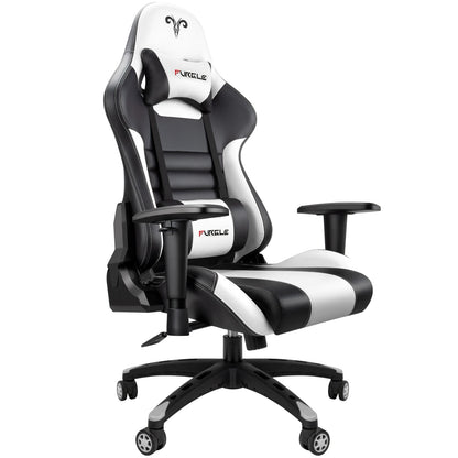 Chaise de bureau ergonomique pour gamer sur roulettes