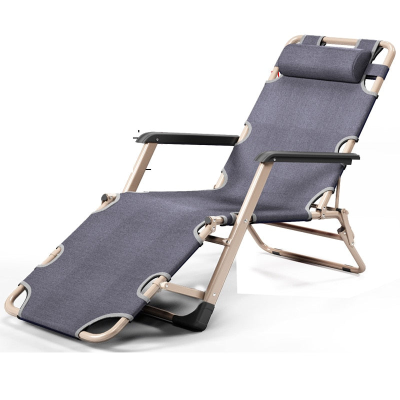Transat pliable multi position en aluminium