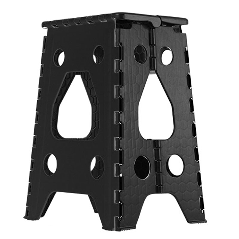 Tabouret ergonomique pliable d'appoint en plastique