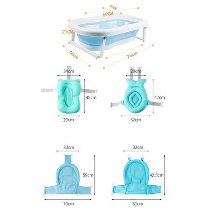 Transat pour bain bébé avec soutien en tissus anti dérapant