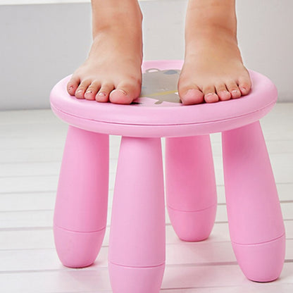 Tabouret enfant en plastique avec motif animalier