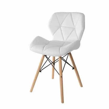 Chaise scandinave confort blanche